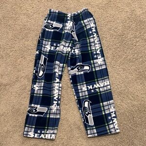 Kids Seahawks Blue Pajama Pants